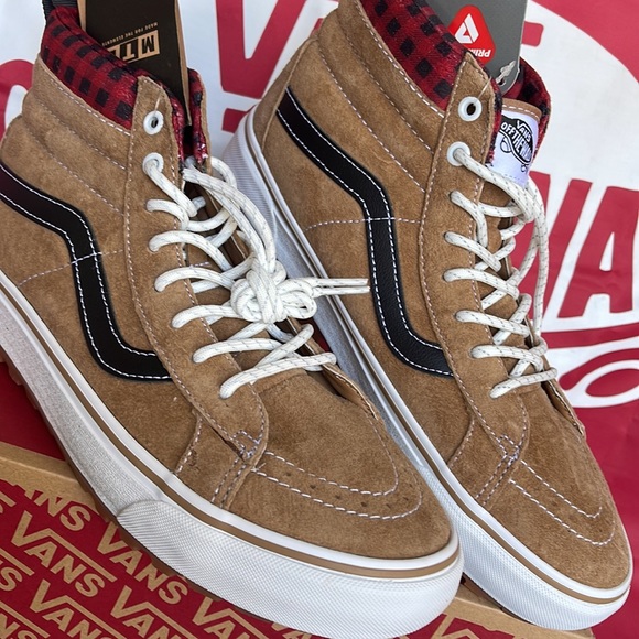 Vans Sk8-Hi Mte-1
Plaid Brown/Black
VNOA5HZYY49 WMNS boots - Picture 8 of 16